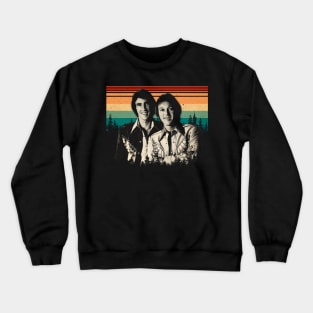 Cinematic Soulful Melodies The Brothers Vintage Vocal Scenes Apparel Crewneck Sweatshirt